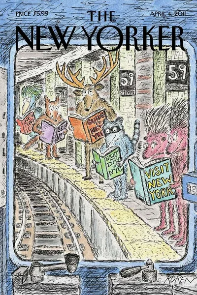 Постер с обложкой The New Yorker 04.04.2011