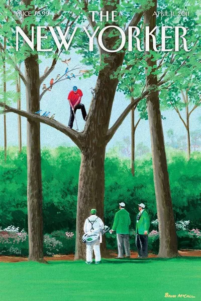 Постер с обложкой The New Yorker 11.04.2011