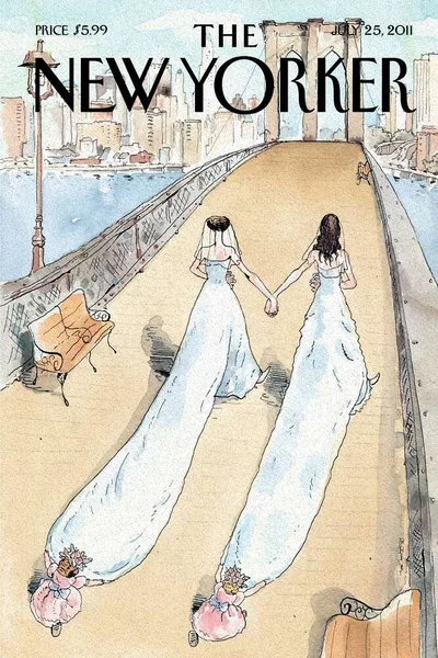 Постер с обложкой The New Yorker 25.07.2011