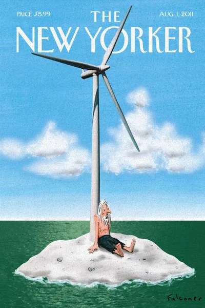 Постер с обложкой The New Yorker 01.08.2011