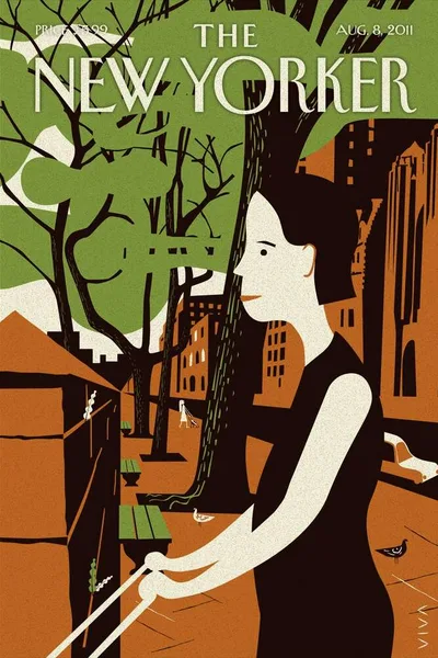 Постер с обложкой The New Yorker 08.08.2011