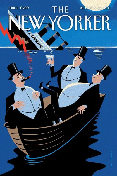 Постер с обложкой The New Yorker 15.08.2011
