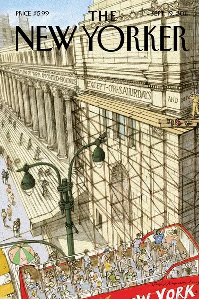 Постер с обложкой The New Yorker 19.09.2011