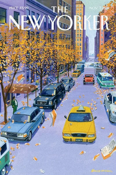 Постер с обложкой The New Yorker 07.11.2011