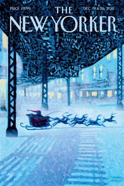 Постер с обложкой The New Yorker 19.12.2011