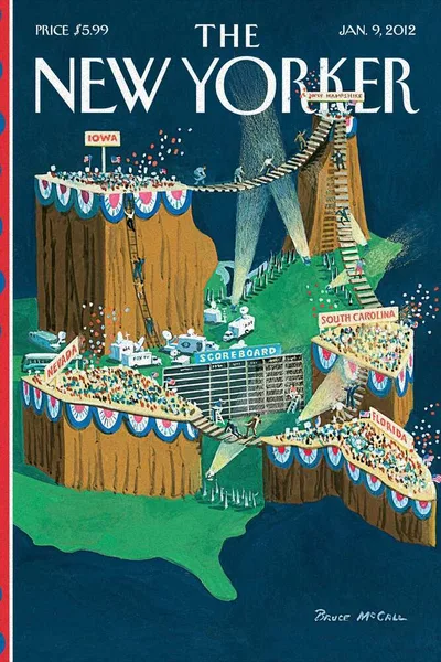 Постер с обложкой The New Yorker 09.01.2012