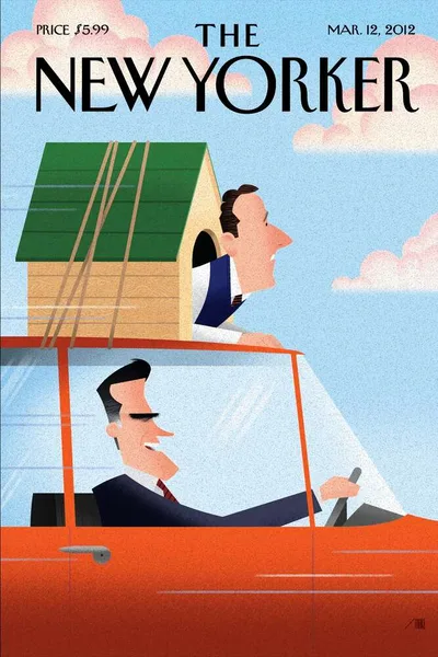 Постер с обложкой The New Yorker 12.03.2012