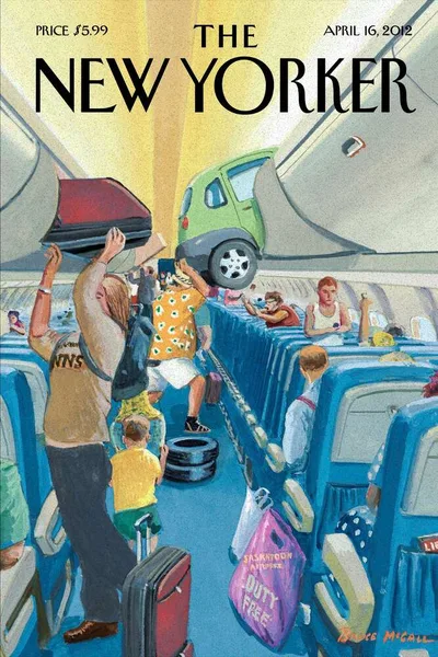 Постер с обложкой The New Yorker 16.04.2012