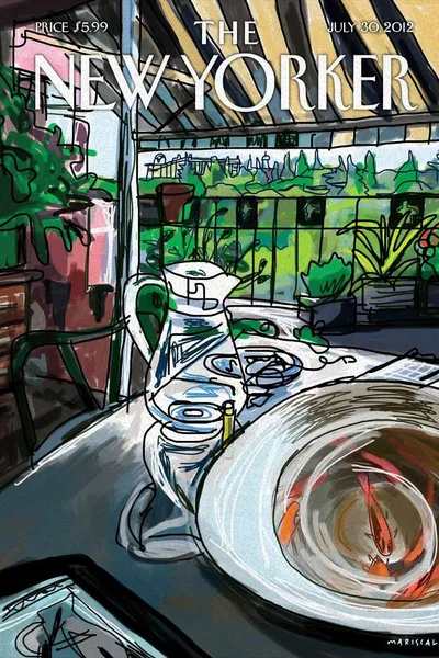 Постер с обложкой The New Yorker 30.07.2012