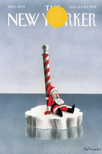 Постер с обложкой The New Yorker 13.08.2012