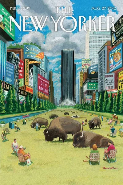 Постер с обложкой The New Yorker 27.08.2012