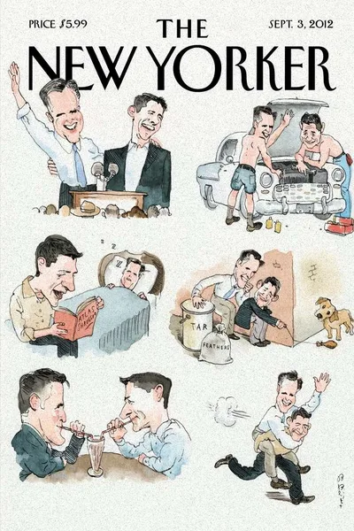 Постер с обложкой The New Yorker 03.09.2012