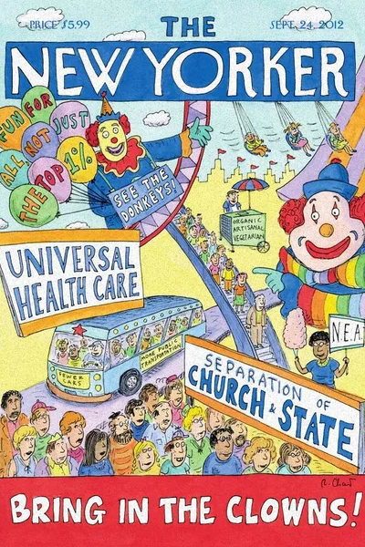 Постер с обложкой The New Yorker 24.09.2012
