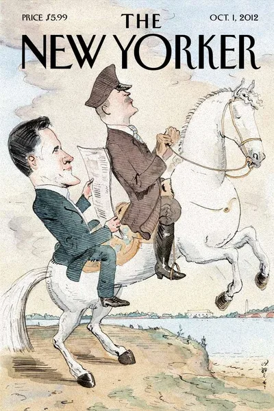 Постер с обложкой The New Yorker 01.10.2012