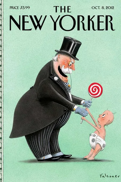 Постер с обложкой The New Yorker 08.10.2012