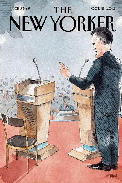 Постер с обложкой The New Yorker 15.10.2012