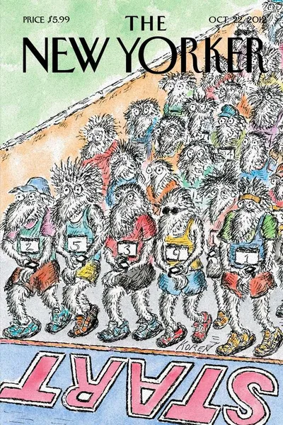 Постер с обложкой The New Yorker 22.10.2012