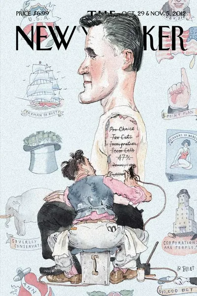 Постер с обложкой The New Yorker 29.10.2012