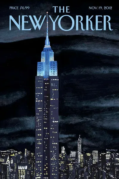 Постер с обложкой The New Yorker 19.11.2012