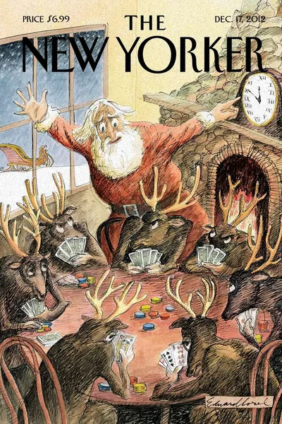 Постер с обложкой The New Yorker 17.12.2012