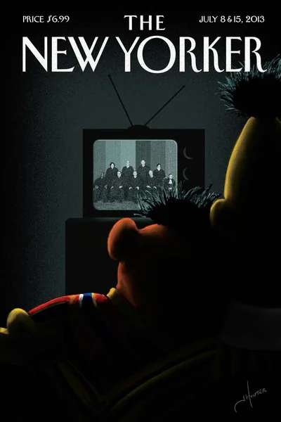 Постер с обложкой The New Yorker 08.07.2013