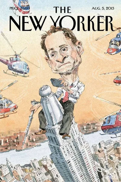 Постер с обложкой The New Yorker 05.08.2013