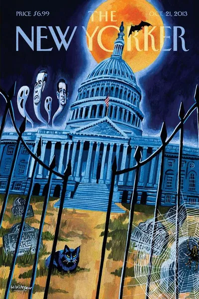 Постер с обложкой The New Yorker 21.10.2013