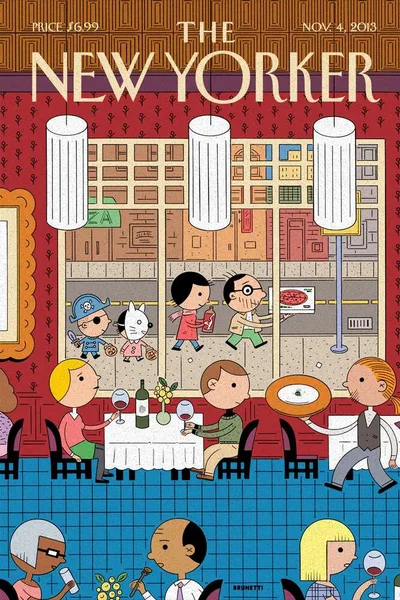 Постер с обложкой The New Yorker 04.11.2013