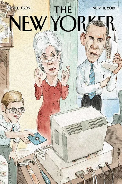 Постер с обложкой The New Yorker 11.11.2013