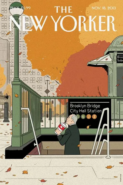 Постер с обложкой The New Yorker 18.11.2013