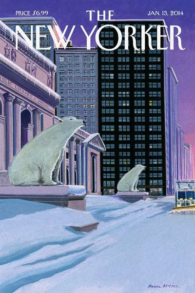 Постер с обложкой The New Yorker 13.01.2014