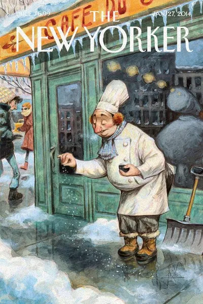 Постер с обложкой The New Yorker 27.01.2014