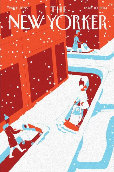 Постер с обложкой The New Yorker 10.03.2014