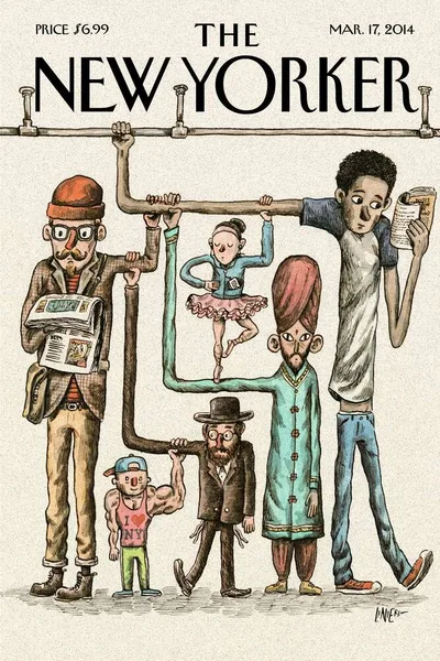Постер с обложкой The New Yorker 17.03.2014