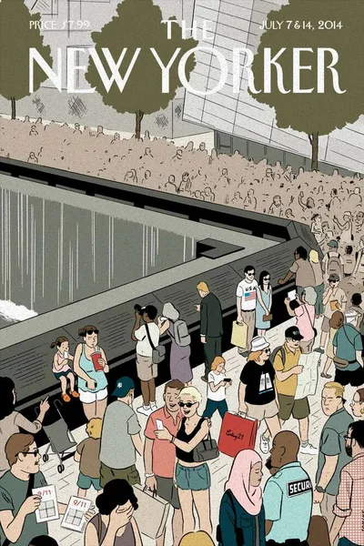 Постер с обложкой The New Yorker 07.07.2014