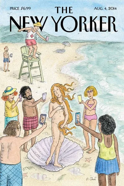 Постер с обложкой The New Yorker 04.08.2014