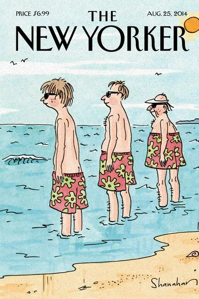 Постер с обложкой The New Yorker 25.08.2014