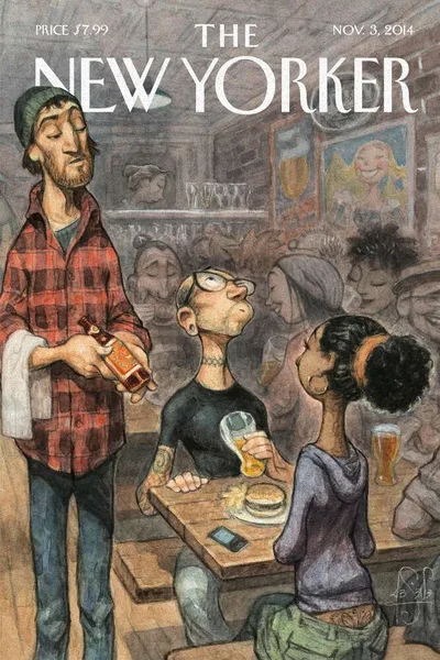 Постер с обложкой The New Yorker 03.11.2014