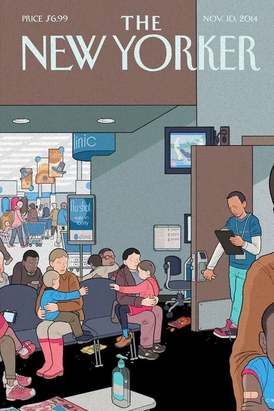Постер с обложкой The New Yorker 10.11.2014