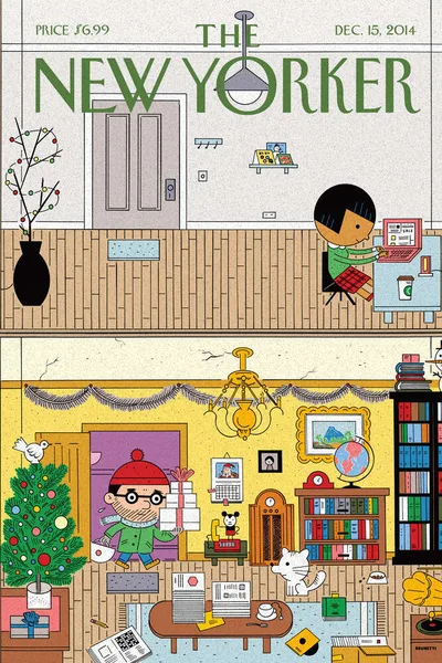 Постер с обложкой The New Yorker 15.12.2014