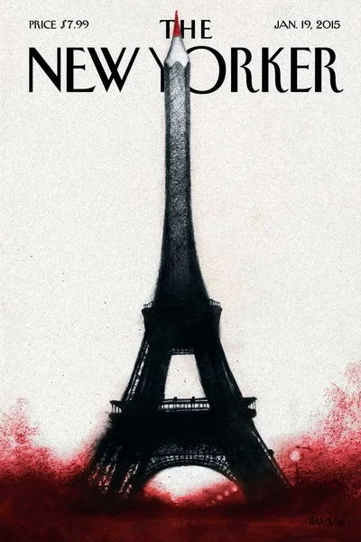 Постер с обложкой The New Yorker 19.01.2015