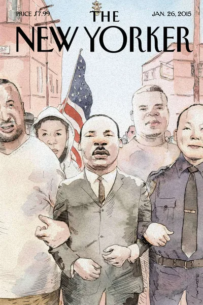Постер с обложкой The New Yorker 26.01.2015