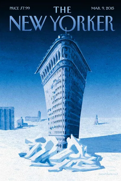 Постер с обложкой The New Yorker 09.03.2015