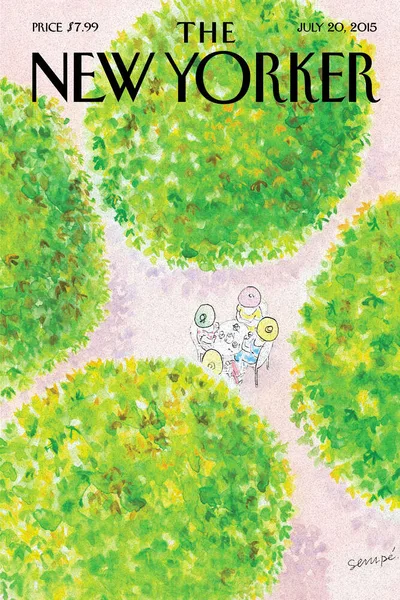 Постер с обложкой The New Yorker 20.07.2015