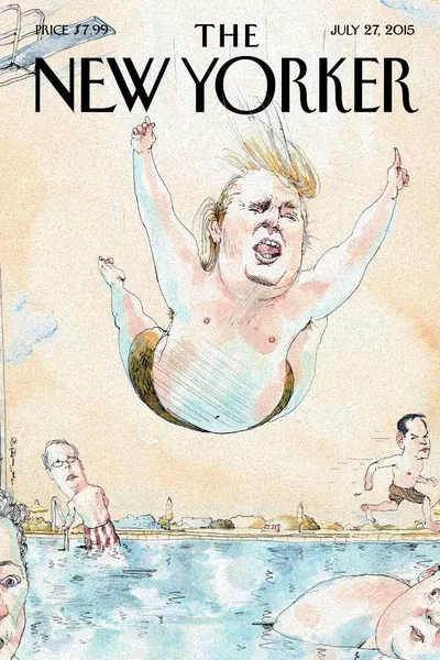 Постер с обложкой The New Yorker 27.07.2015
