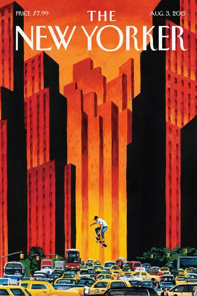 Постер с обложкой The New Yorker 03.08.2015