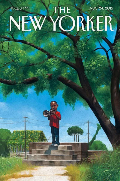 Постер с обложкой The New Yorker 24.08.2015