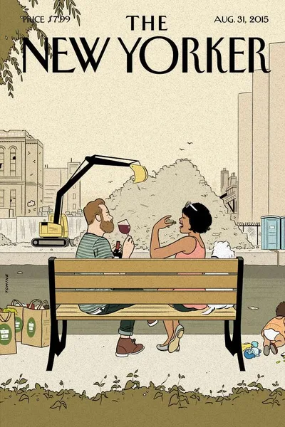 Постер с обложкой The New Yorker 31.08.2015