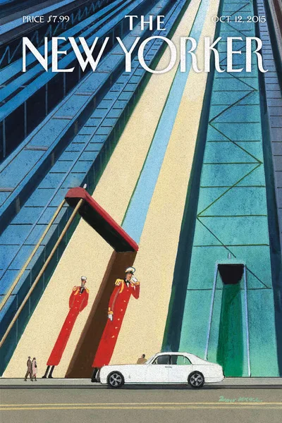 Постер с обложкой The New Yorker 12.10.2015