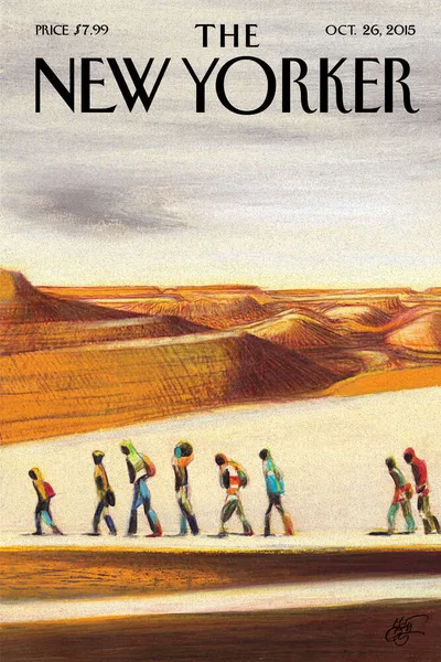 Постер с обложкой The New Yorker 26.10.2015